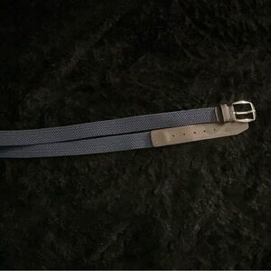 Martin Dingman Navy and Gray Belt